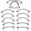 imageFender Blockchain Patch Cable Kit AngleAngle Black Large 15 PiecesAngleAngle
