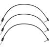 imageFender Blockchain Patch Cable Kit AngleAngle Black Large 15 PiecesStraightAngle