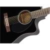 imageFender CD60SCE Dreadnought Cutaway Acoustic Electric Guitar with 2Year Warranty Fishman Pickup and Preamp System NaturalBlack