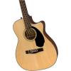 imageFender CD60SCE Dreadnought Cutaway Acoustic Electric Guitar with 2Year Warranty Fishman Pickup and Preamp System NaturalNatural