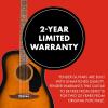 imageFender California Debut Redondo Series Acoustic Guitar Beginner Guitar 2Year Warranty 2Tone Sunburst2Tone Sunburst