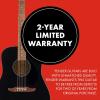 imageFender California Debut Redondo Series Acoustic Guitar Beginner Guitar 2Year Warranty 2Tone SunburstBlack
