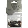 imageFender Classic Celluloid Guitar Picks Shape Medley Guitar Accessories Tortoise Shell Medium 8PackShell