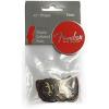 imageFender Classic Celluloid Guitar Picks Shape Medley Guitar Accessories Tortoise Shell Medium 8PackShell