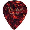 imageFender Classic Celluloid Guitar Picks Shape Medley Guitar Accessories Tortoise Shell Medium 8PackShell