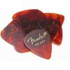 imageFender Classic Celluloid Guitar Picks Shape Medley Guitar Accessories Tortoise Shell Medium 8PackTortoise Shell