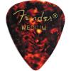 imageFender Classic Celluloid Guitar Picks Shape Medley Guitar Accessories Tortoise Shell Medium 8PackTortoise Shell