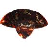 imageFender Classic Celluloid Guitar Picks Shape Medley Guitar Accessories Tortoise Shell Medium 8PackTortoise Shell
