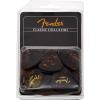 imageFender Classic Celluloid Guitar Picks Shape Medley Guitar Accessories Tortoise Shell Medium 8PackTortoise Shell