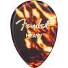 imageFender Classic Celluloid Guitar Picks Shape Medley Guitar Accessories Tortoise Shell Medium 8PackTortoise Shell