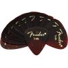imageFender Classic Celluloid Guitar Picks Shape Medley Guitar Accessories Tortoise Shell Medium 8PackTortoise Shell