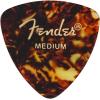 imageFender Classic Celluloid Guitar Picks Shape Medley Guitar Accessories Tortoise Shell Medium 8PackTortoise Shell