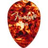 imageFender Classic Celluloid Guitar Picks Shape Medley Guitar Accessories Tortoise Shell Medium 8PackTortoise Shell