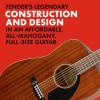 imageFender Classic Design CC60S Beginner Concert Pack with Gig Bag Strap Picks Strings ampamp Fender Play Subscription  Black 970150406Mahogany