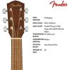 imageFender Classic Design CC60S Beginner Concert Pack with Gig Bag Strap Picks Strings ampamp Fender Play Subscription  Black 970150406Sunburst