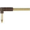 imageFender Deluxe Series Coiled Instrument Cable StraightAngle Tweed 30ftTweed