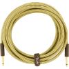 imageFender Deluxe Series Instrument Cable Guitar Cable Guitar Accessories StraightStraight Tweed 10ftTweed