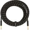imageFender Deluxe Series Instrument Cable StraightStraight 25 Black Tweed