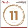imageFender DuraTone Coated Phosphor Bronze Acoustic Guitar Strings 860M 013056Custom Light  1152