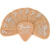 imageFender DuraTone Delrin Guitar Picks 351 Shape Butterscotch Blonde 084mm 12Pack351 Shape