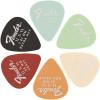 imageFender DuraTone Delrin Guitar Picks 351 Shape Fiesta Red 096mm 12Pack121