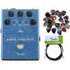 imageFender Engine Room LVL12 Power Supply Bundle with Fender Original Instrument Cable and 24 Pack Premium Picks Sampler an Austin Bazaar ExclusiveBundle w Cable
