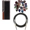 imageFender Engine Room LVL12 Power Supply Bundle with Fender Original Instrument Cable and 24 Pack Premium Picks Sampler an Austin Bazaar ExclusiveBundle w Picks