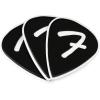 imageFender F Grip Guitar Picks 551 Shape Guitar Accessories Shell 3PackBlack