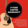 imageFender FA25CE Dreadnought Acoustic Electric Guitar Beginner Guitar with 2Year Warranty Includes Builtin Tuner and OnBoard Volume and Tone Controls Comes with Free Lessons SunburstNatural