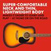 imageFender FA25N 34 Size Nylon String Acoustic Guitar Beginner Guitar with 2Year Warranty Perfect Beginner Guitar for Kids that is Easy on Fingers Includes 3 Months of Free Lessons NaturalSunburst