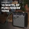 imageFender Frontman 10G Guitar Amp 10 Watts with 2Year Warranty 6 Inch Fender Special Design Speaker 575Dx1025Wx11H InchesBlack