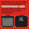 imageFender Frontman 10G Guitar Amp 10 Watts with 2Year Warranty 6 Inch Fender Special Design Speaker 575Dx1025Wx11H InchesBlack