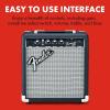 imageFender Frontman 10G Guitar Amp 10 Watts with 2Year Warranty 6 Inch Fender Special Design Speaker 575Dx1025Wx11H InchesBlack