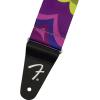 imageFender J Mascis Guitar Strap Guitar Accessories Magenta Flower 2in