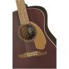 imageFender Malibu Player Acoustic Electric Guitar Natural Walnut FingerboardBurgundy Satin