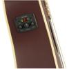 imageFender Malibu Player Acoustic Electric Guitar Natural Walnut FingerboardBurgundy Satin