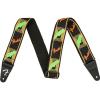 imageFender Neon Monogrammed Guitar Strap 2in PinkYellowGreenOrange