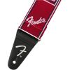 imageFender Neon Monogrammed Guitar Strap 2in PinkYellowRedWhiteBlue