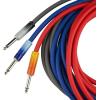 imageFender Ombr Series Straight to Straight Instrument Cable  10 Foot Tequila SunriseTequila Sunrise