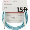 imageFender Original Series Coiled Instrument Cable Guitar Cable Guitar Accessories StraightAngle Daphne Blue 30ftDaphne Blue