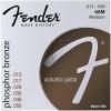imageFender Phosphor Bronze Acoustic Guitar Strings Ball End 60CL 011052Medium 1356