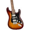 imageFender Player Stratocaster HSS Electric Guitar with 2Year Warranty Silver Maple FingerboardTobacco Sunburst