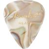 imageFender Premium Celluloid Guitar Picks 351 Shape Guitar Accessories Green Moto Medium 12PackAbalone