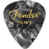 imageFender Premium Celluloid Guitar Picks 351 Shape Guitar Accessories Green Moto Medium 12PackBlack Moto