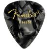imageFender Premium Celluloid Guitar Picks 351 Shape Guitar Accessories Green Moto Medium 12PackBlack Moto