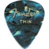 imageFender Premium Celluloid Guitar Picks 351 Shape Guitar Accessories Green Moto Medium 12PackBlue Moto