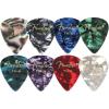 imageFender Premium Celluloid Guitar Picks 351 Shape Guitar Accessories Green Moto Medium 12PackGreen Moto