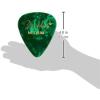 imageFender Premium Celluloid Guitar Picks 351 Shape Guitar Accessories Green Moto Medium 12PackGreen Moto