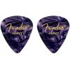 imageFender Premium Celluloid Guitar Picks 351 Shape Guitar Accessories Green Moto Medium 12PackPurple Moto