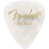 imageFender Premium Celluloid Guitar Picks 351 Shape Guitar Accessories Green Moto Medium 12PackWhite Moto